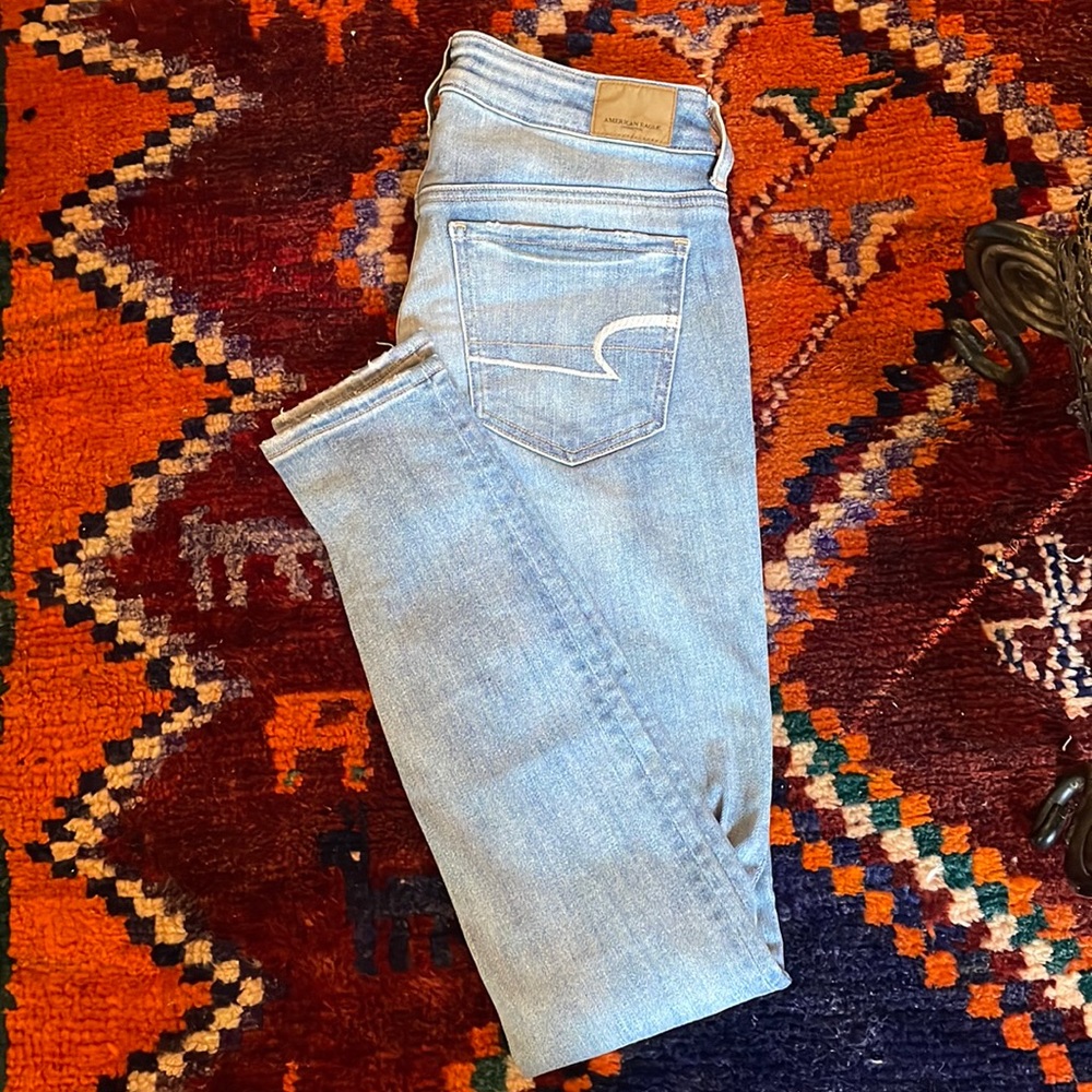 New American Eagle Light Wash Jeans